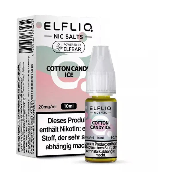 Elfliq by Elfbar Nikotinsalz - Cotton Candy Ice - Liquid 10ml