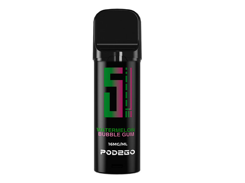 5EL Watermelon Bubble Gum 2ml Prefilled Pod 16mg/ml