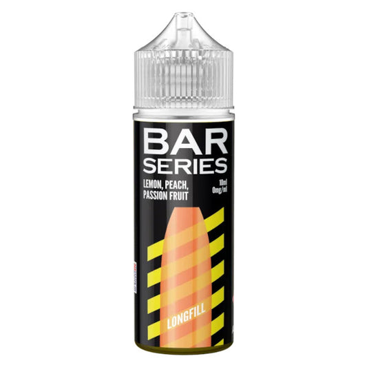 Bar Series – Lemon Peach Passionfruit 10ml Aroma Longfill - 10ml in 120ml Flasche