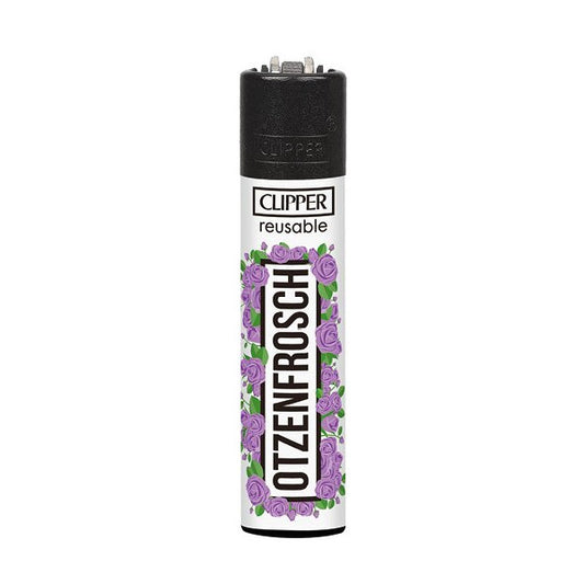 Clipper Feuerzeug Motiv Otzenfrosch