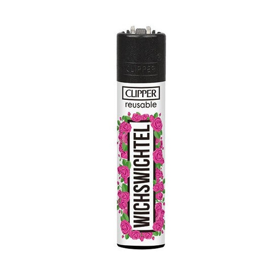 Clipper Feuerzeug Motiv Wichswichtel