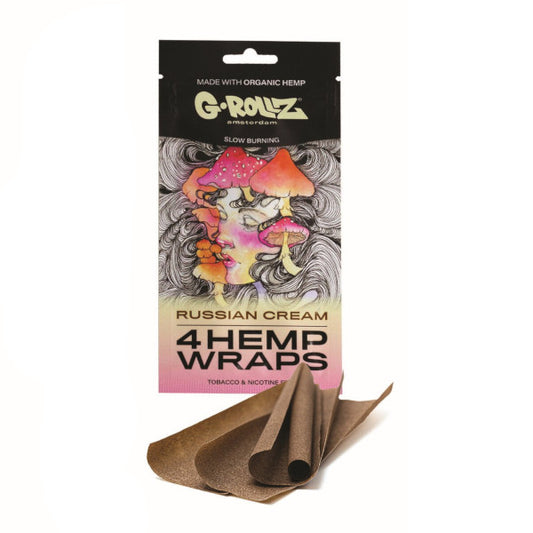 G-Rollz Hemp Wraps Flavour Russian Cream 4 Stück per Packung