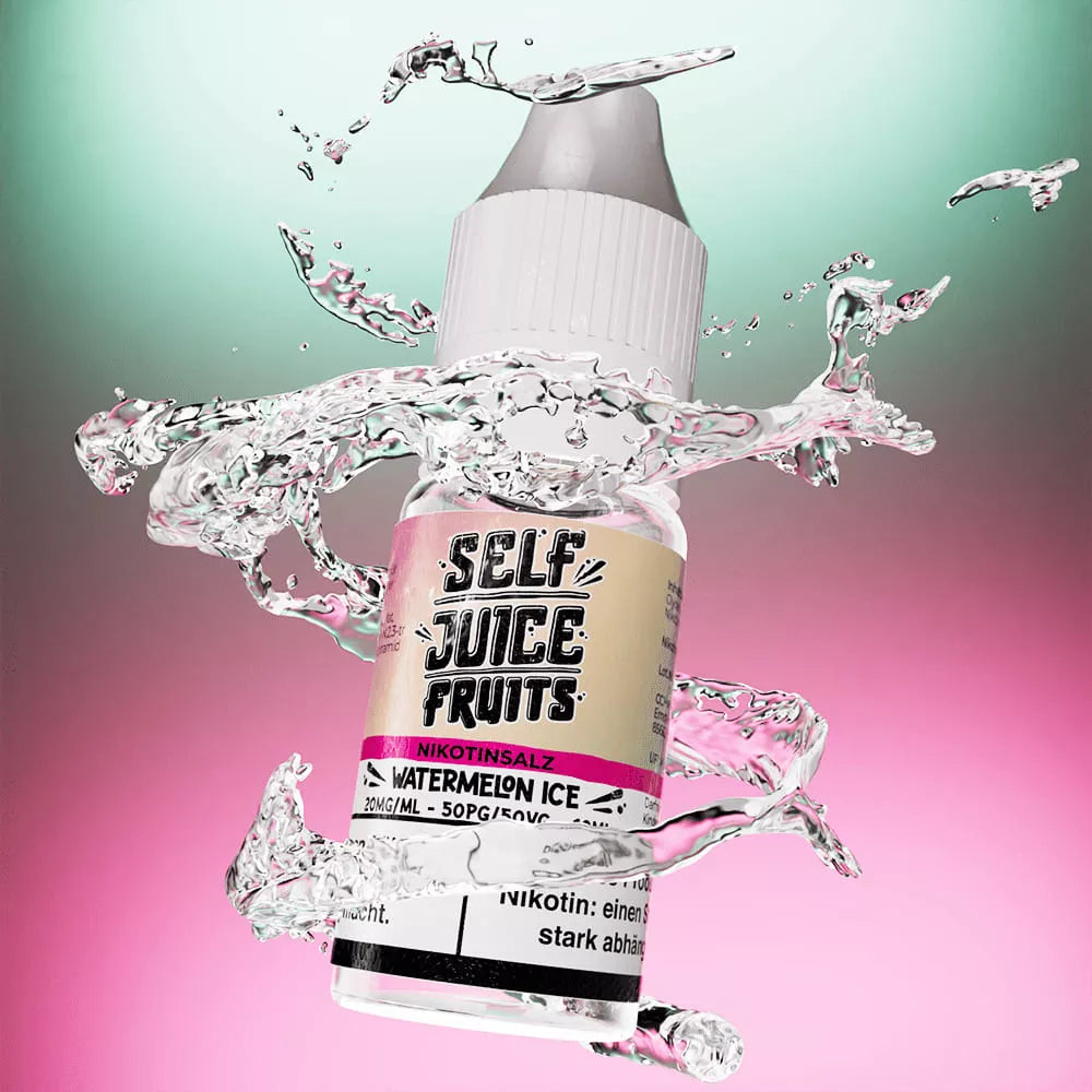 Self Juice - Nikotinsalz - Watermelon Ice - Liquid 10ml Nikotingehalt 20mg/ml