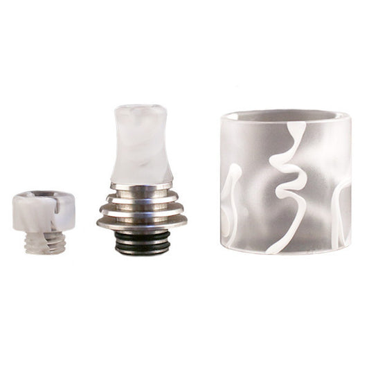 Vapefly Brunhilde MTL - Glas Ersatzglas & Drip Tip weiß