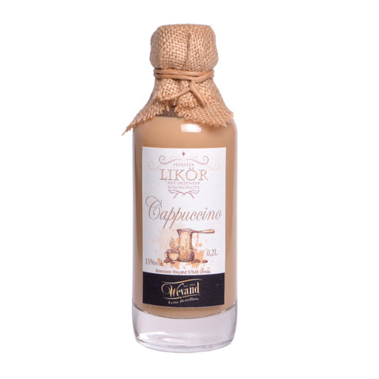 Weyand Feinster Sahne Likör Cappucino 0,2l