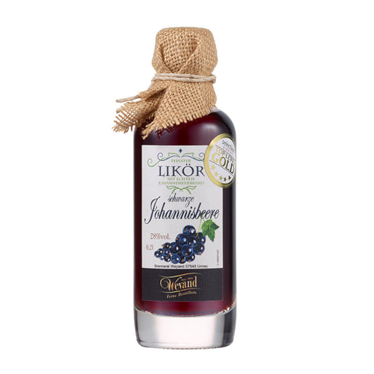 Weyand Feinster Likör Schwarze Johannisbeere 0,2l