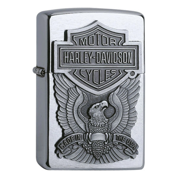 Zippo Feuerzeug Harley Davidson silver