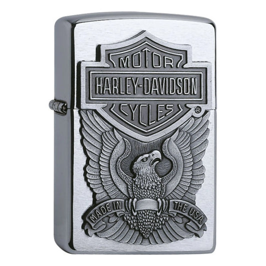 Zippo Feuerzeug Harley Davidson silver