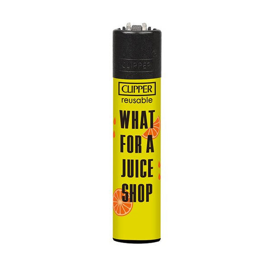 Clipper Feuerzeug Motiv What for a juice job