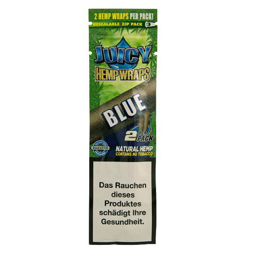 Juicy Hemp Wraps Blue 2 Stück per Packung