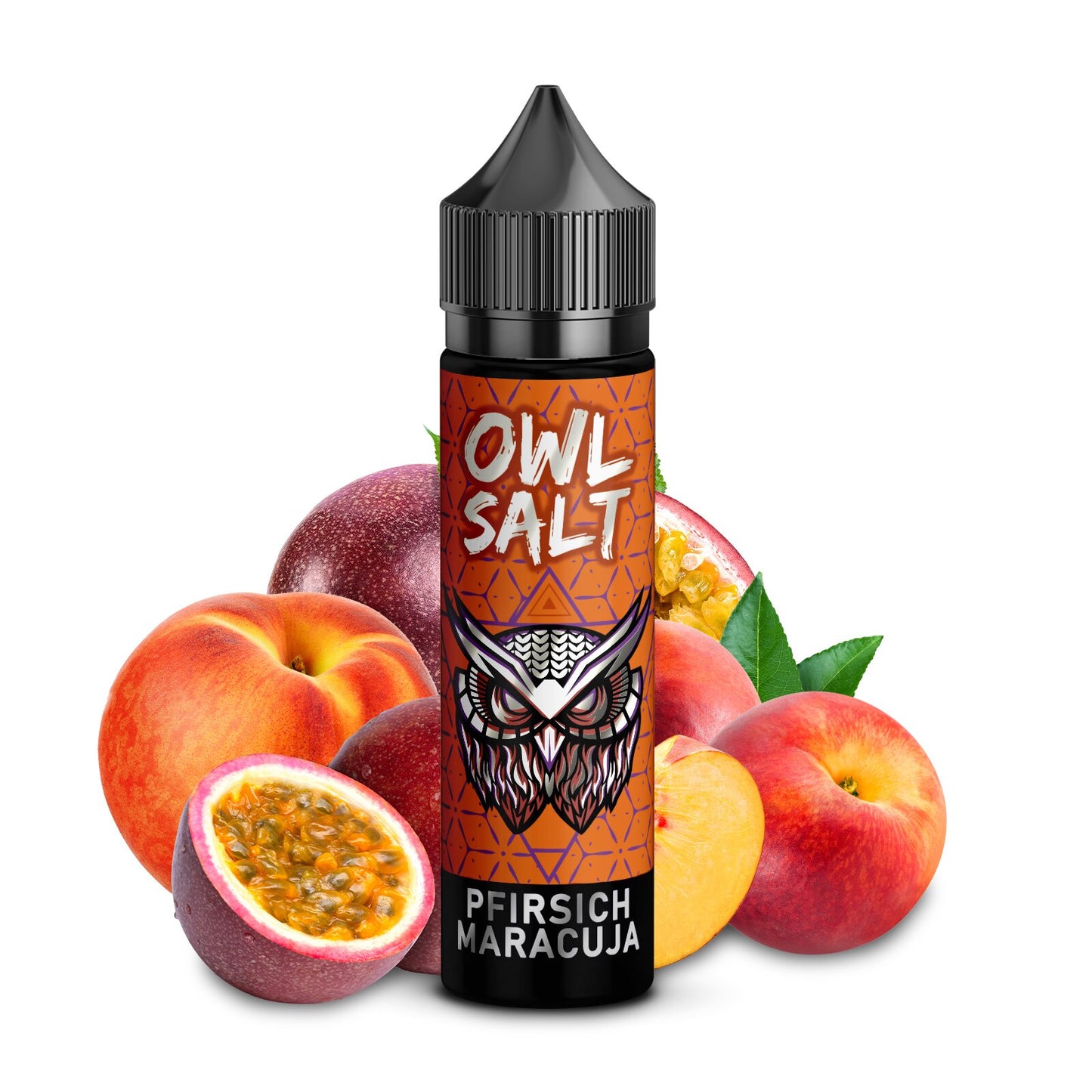 OWL Salt Pfirsich Maracuja Longfill Aroma 10ml