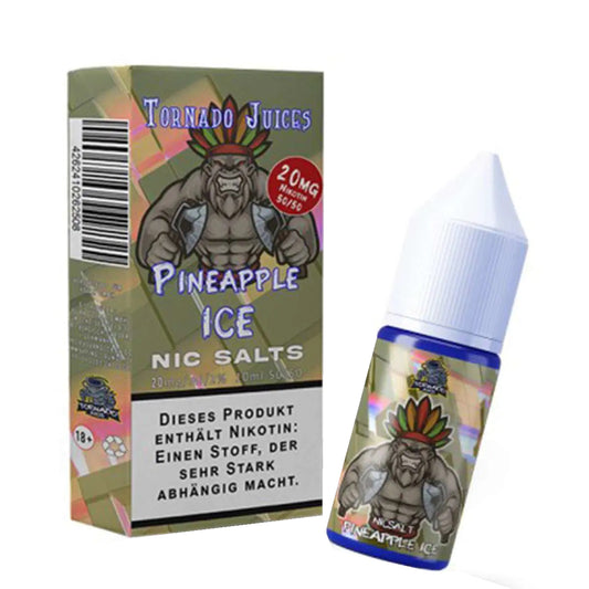 Tornado Juice - Nikotinsalz - Pineapple Ice - Liquid 10ml Nikotingehalt 20mg/ml